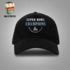 Jalen Hurts Philadelphia Eagles Super Bowl LIX Champions Snapback Classic Hat Cap