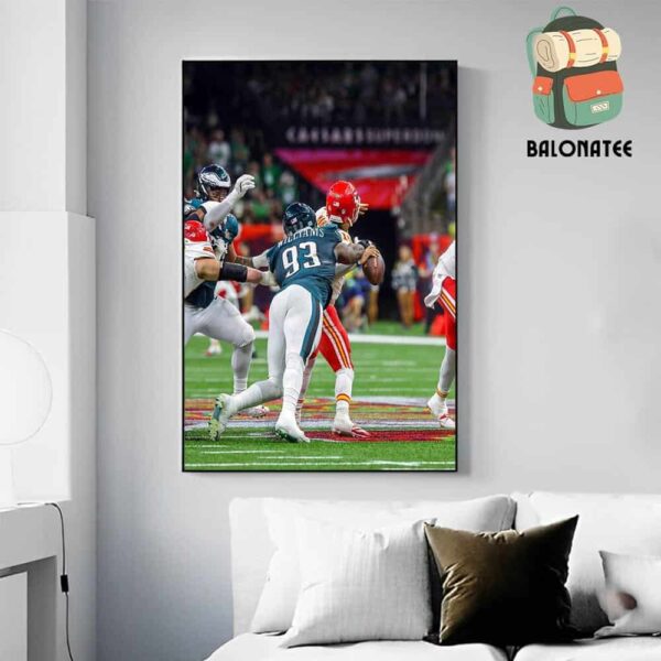 Philadelphia Eagles With Dominant Defend Blow Out Chiefs In Super Bowl LIX 2025 Wall Decor Poster Canvas