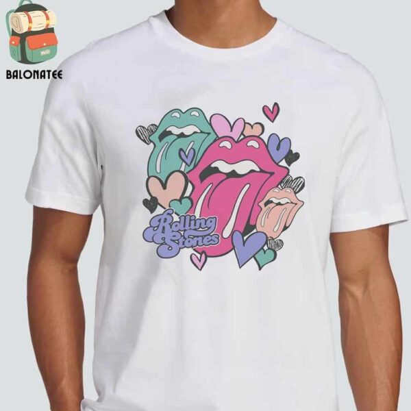 Rolling Stones Valentine’s Tee 14th February Merchandise Limited Classic T-Shirt