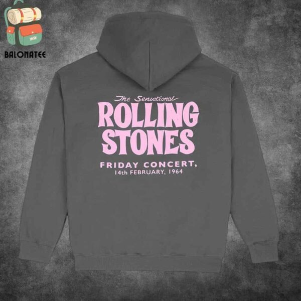 The Sensational Rolling Stones Hoodie Valentine Friday Concert 14th February 1964 Classic T-Shirt