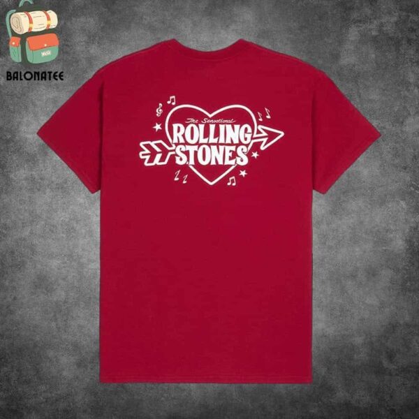 The Sensational Rolling Stones Tee Valentine Day 2025 Classic T-Shirt